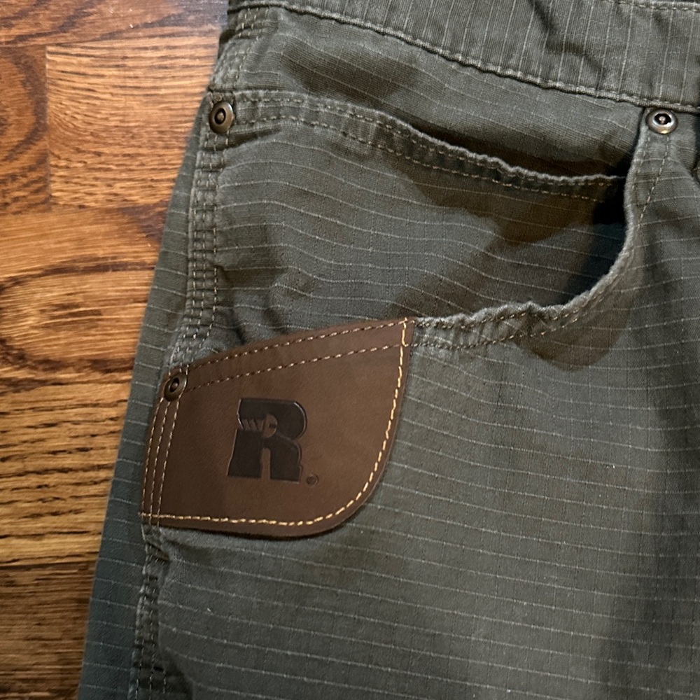 Wrangler Men's Dark Green Cargo Pants - Picture 5 of 9